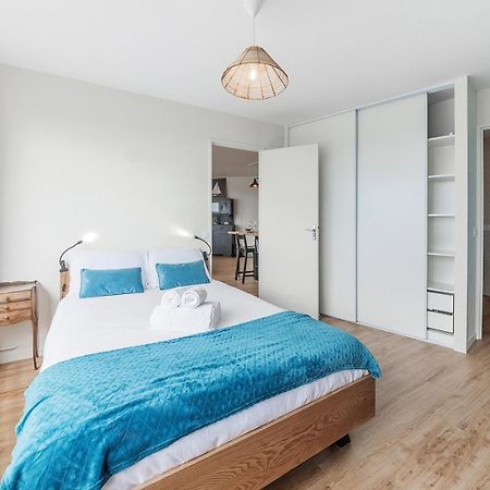 Bellevue, Appartement T2, Terrasse & Parking Rennes Exterior foto