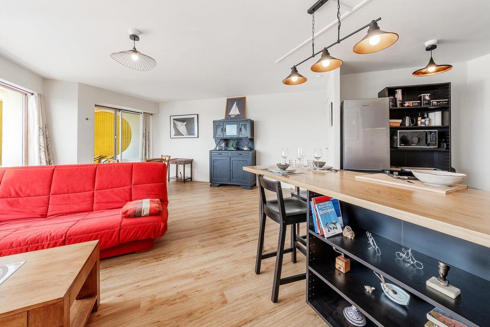 Bellevue, Appartement T2, Terrasse & Parking Rennes Exterior foto